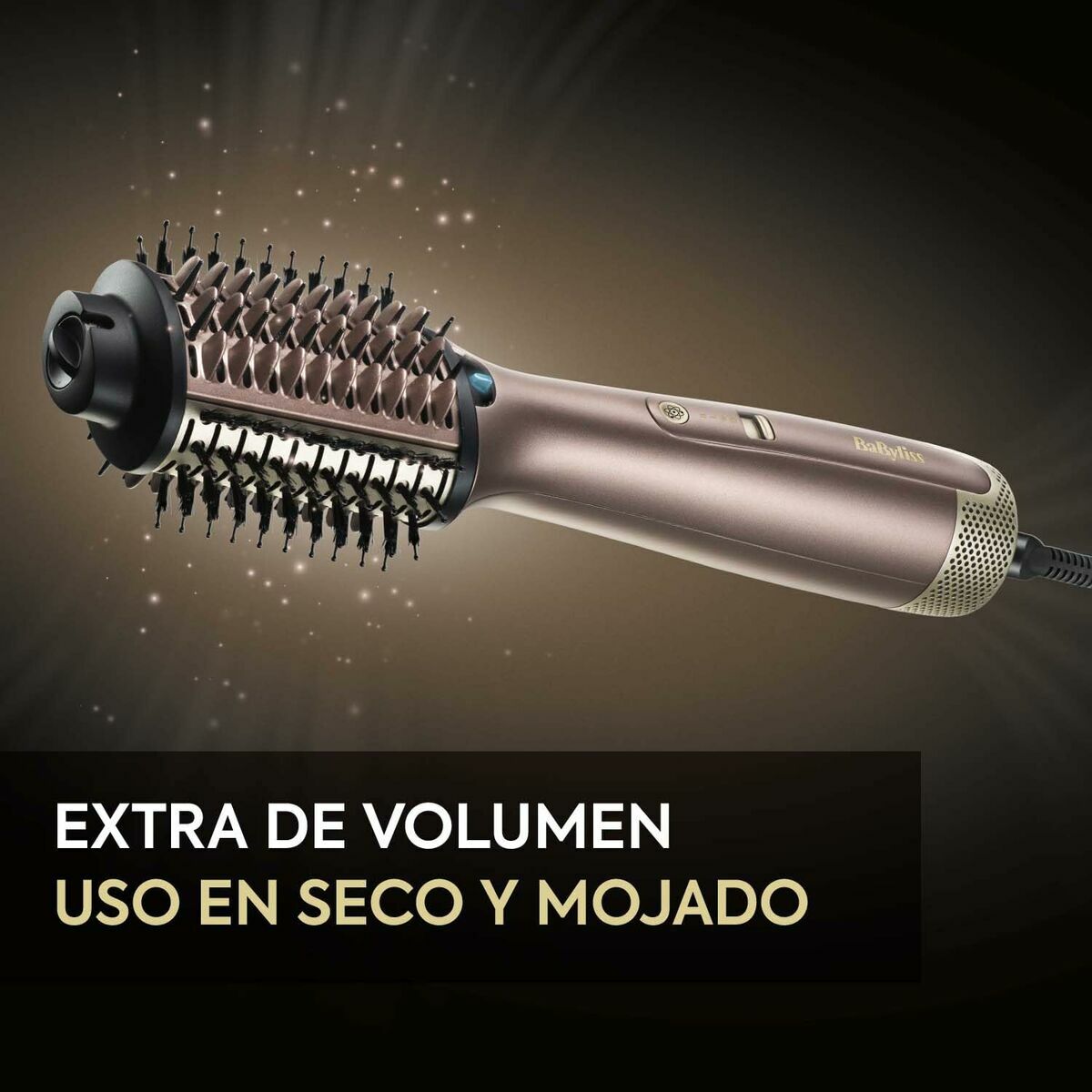 Cepillo Moldeador Babyliss AS95E Negro Champán 1000 W