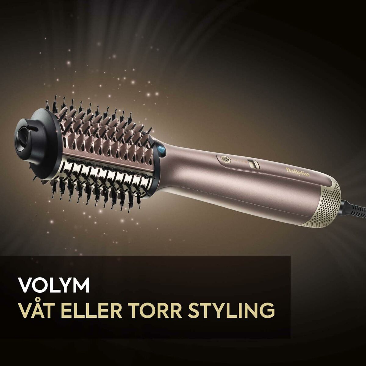 Cepillo Moldeador Babyliss AS95E Negro Champán 1000 W