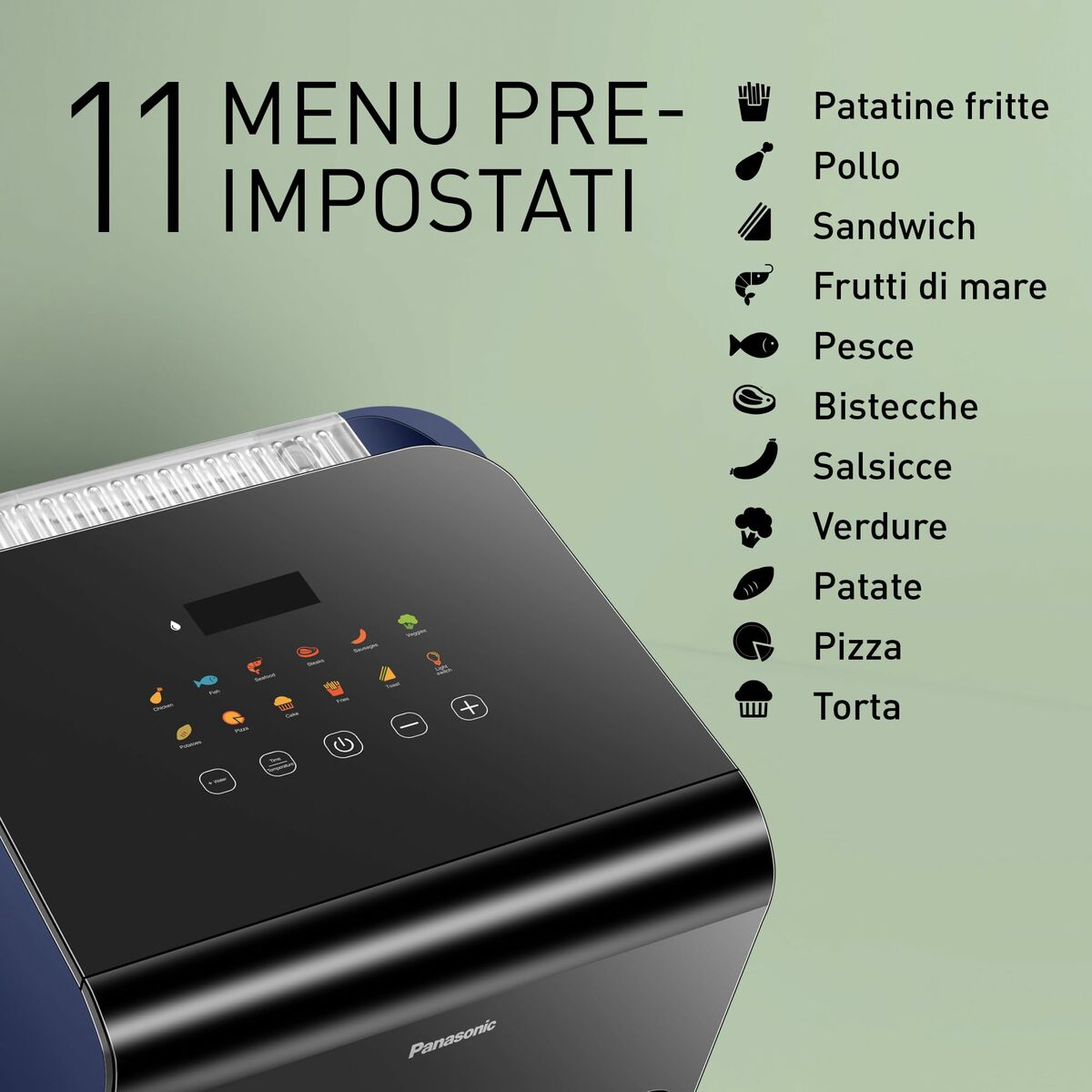 Freidora de Aire Panasonic NF-CC600AXE 1450 W 6 L