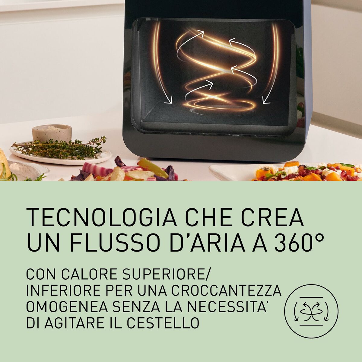 Freidora de Aire Panasonic NF-CC600AXE 1450 W 6 L