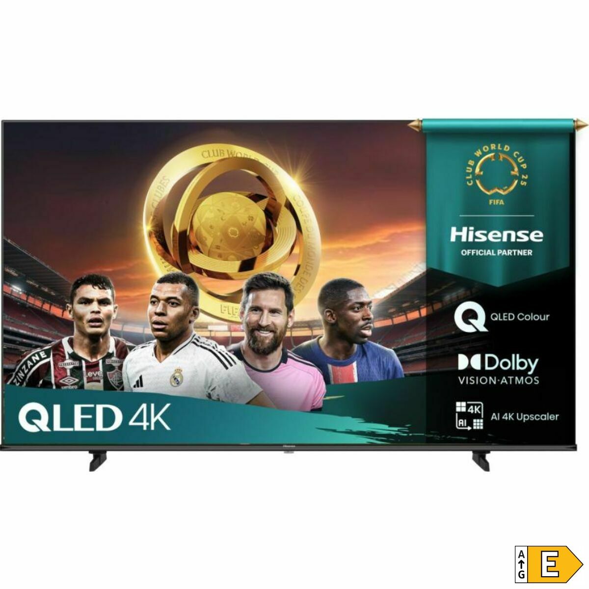 Smart TV Hisense 43E77Q       43 43" 4K Ultra HD HDR QLED