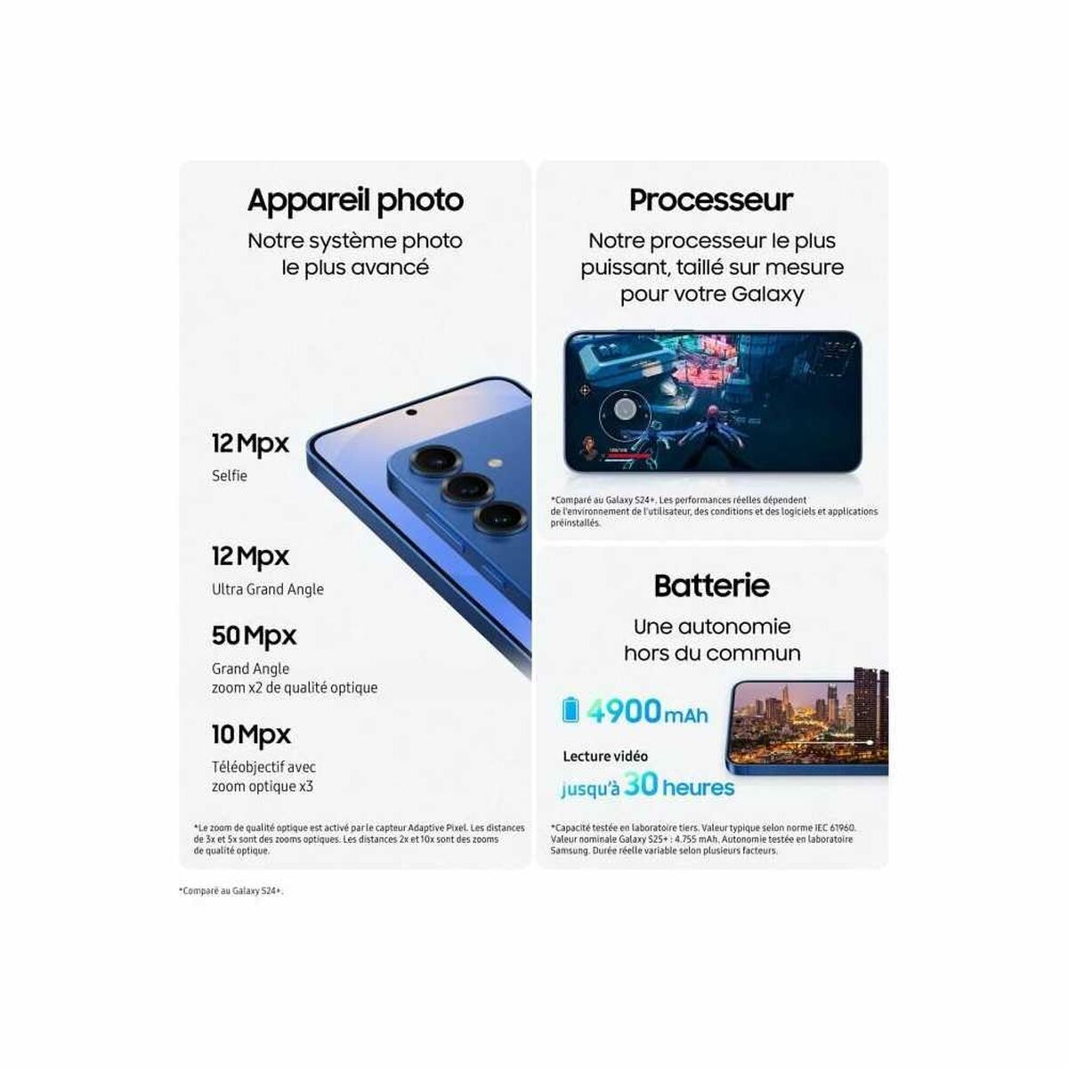 Smartphone Samsung S25+ MINT 6,7" 12 GB RAM 256 GB