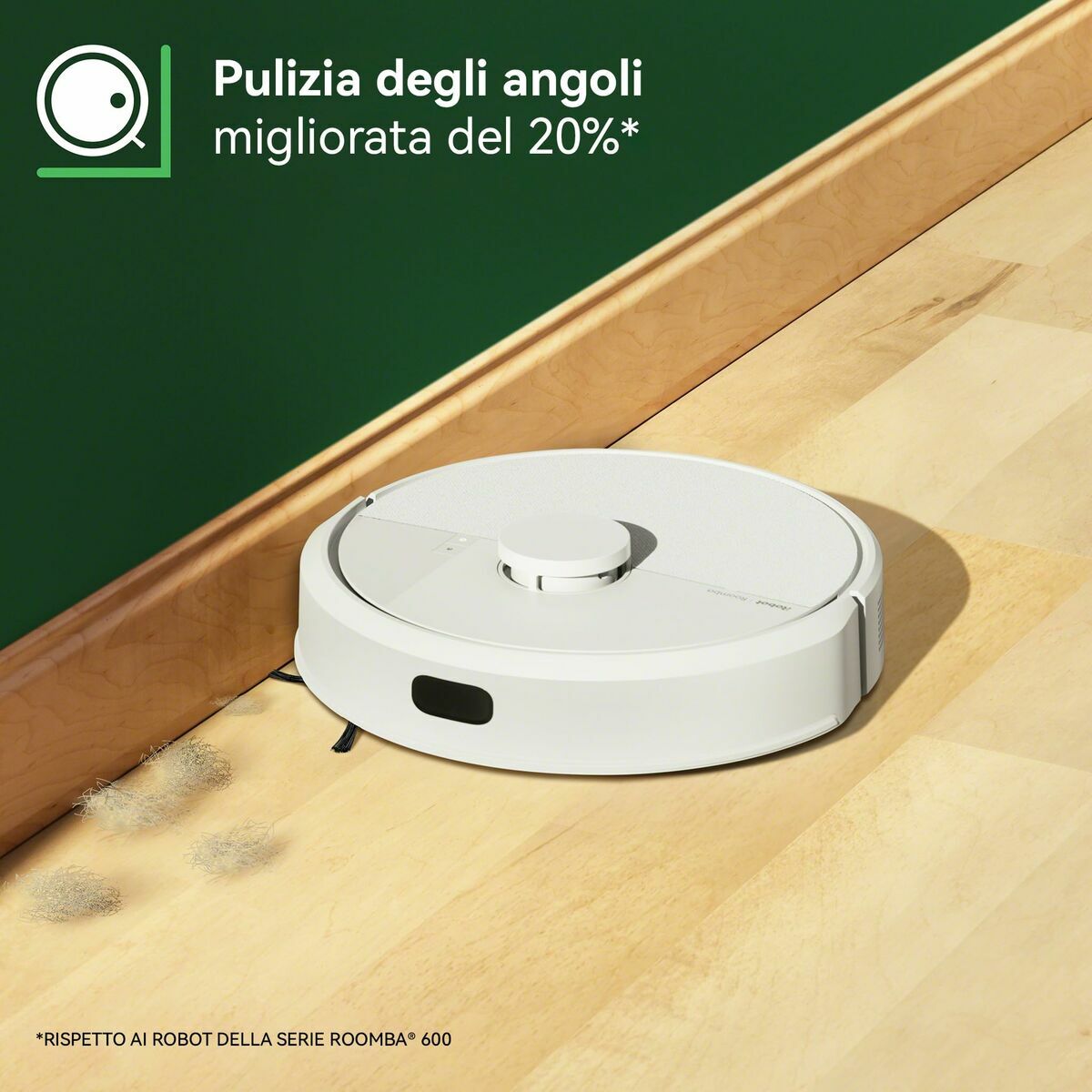 Robot Aspirador Roomba 105 COMBO WHITE