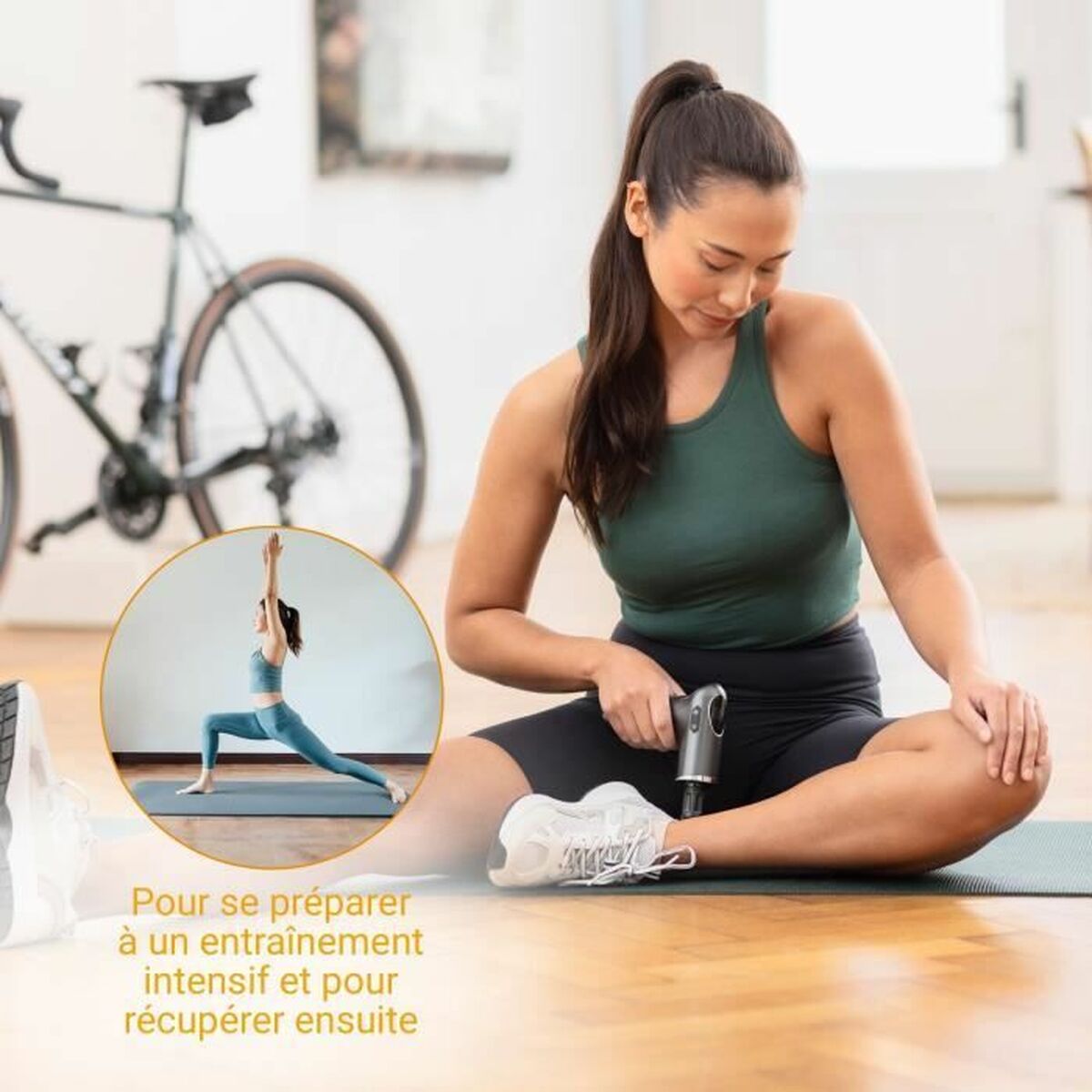 Pistola de Masaje Muscular con Frío y Calor Medisana 88999