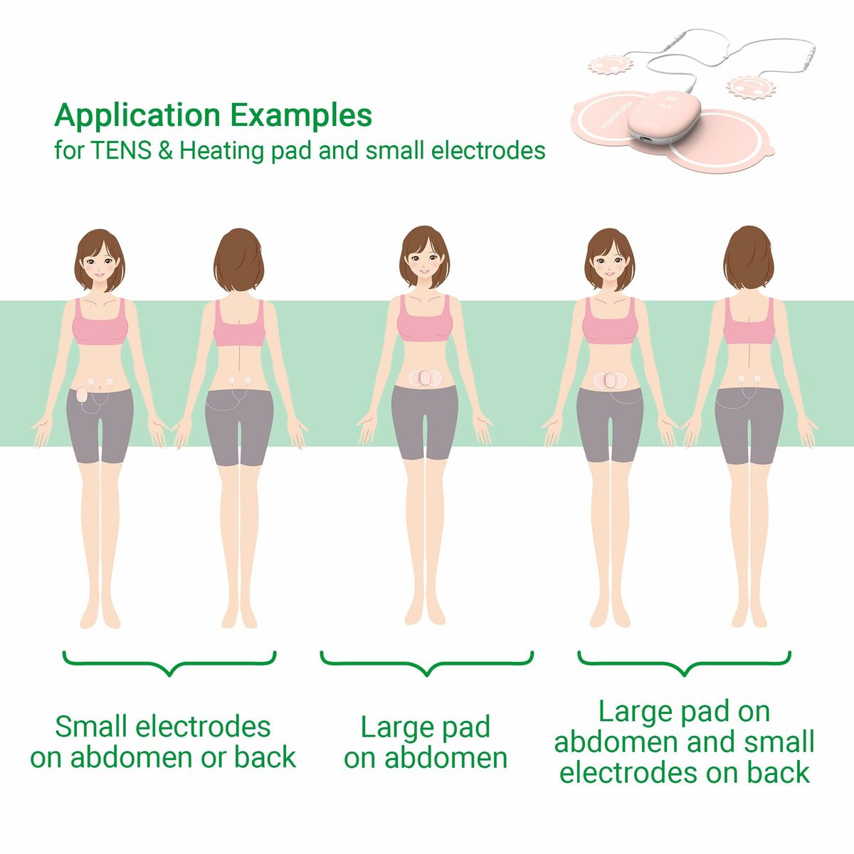 Masajeador Menstrual Relajante Recargable Medisana TT 250 Beige