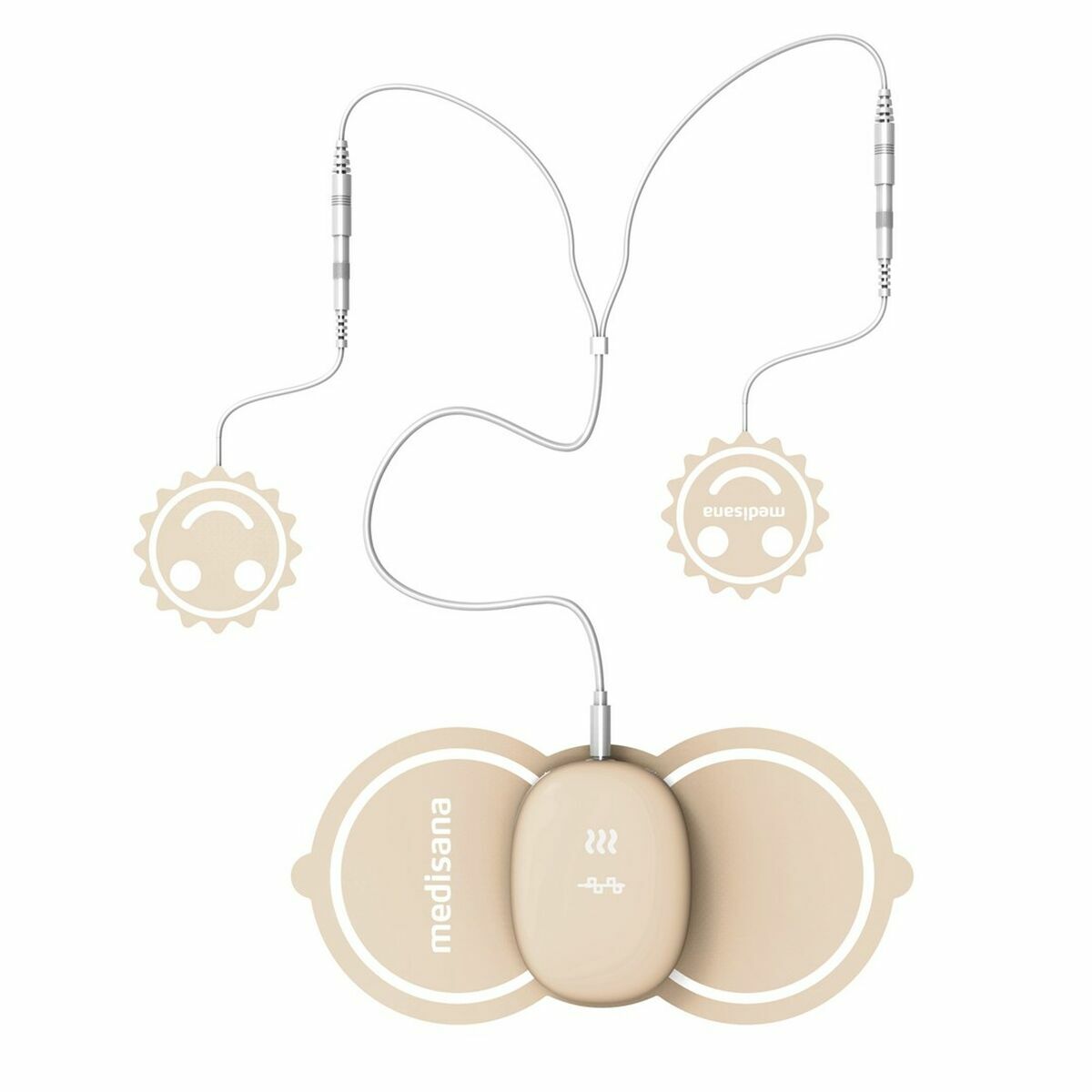 Masajeador Menstrual Relajante Recargable Medisana TT 250 Beige