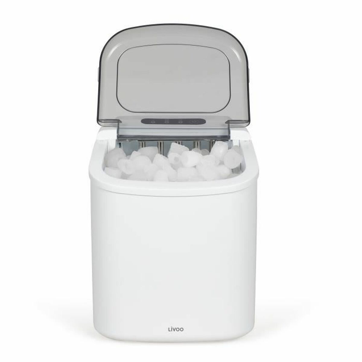 Máquina de Hacer Hielo Livoo DOM484 Blanco 150 W 1,2 L