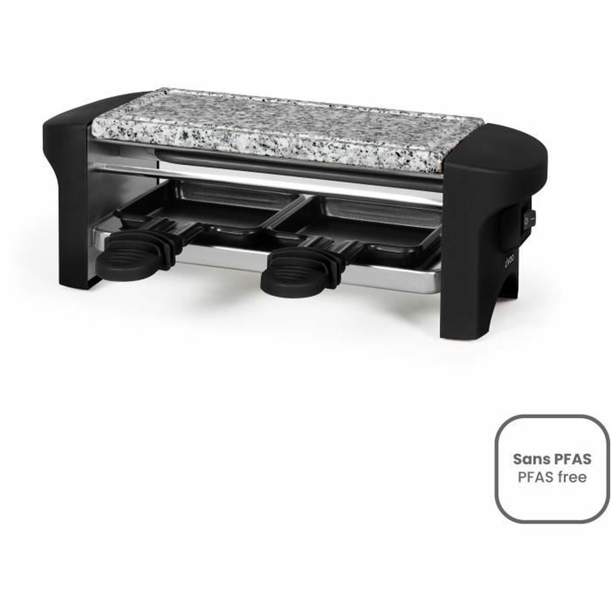 Raclette Livoo DOC156N Negro Gris 350 W