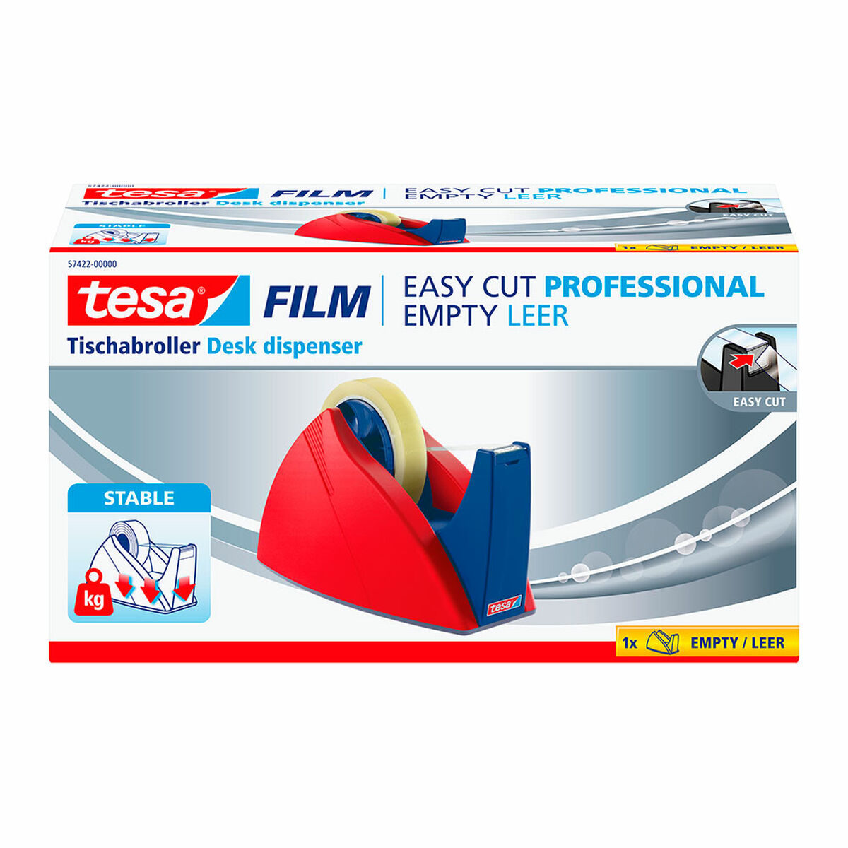 Portacelo TESA Azul Rojo