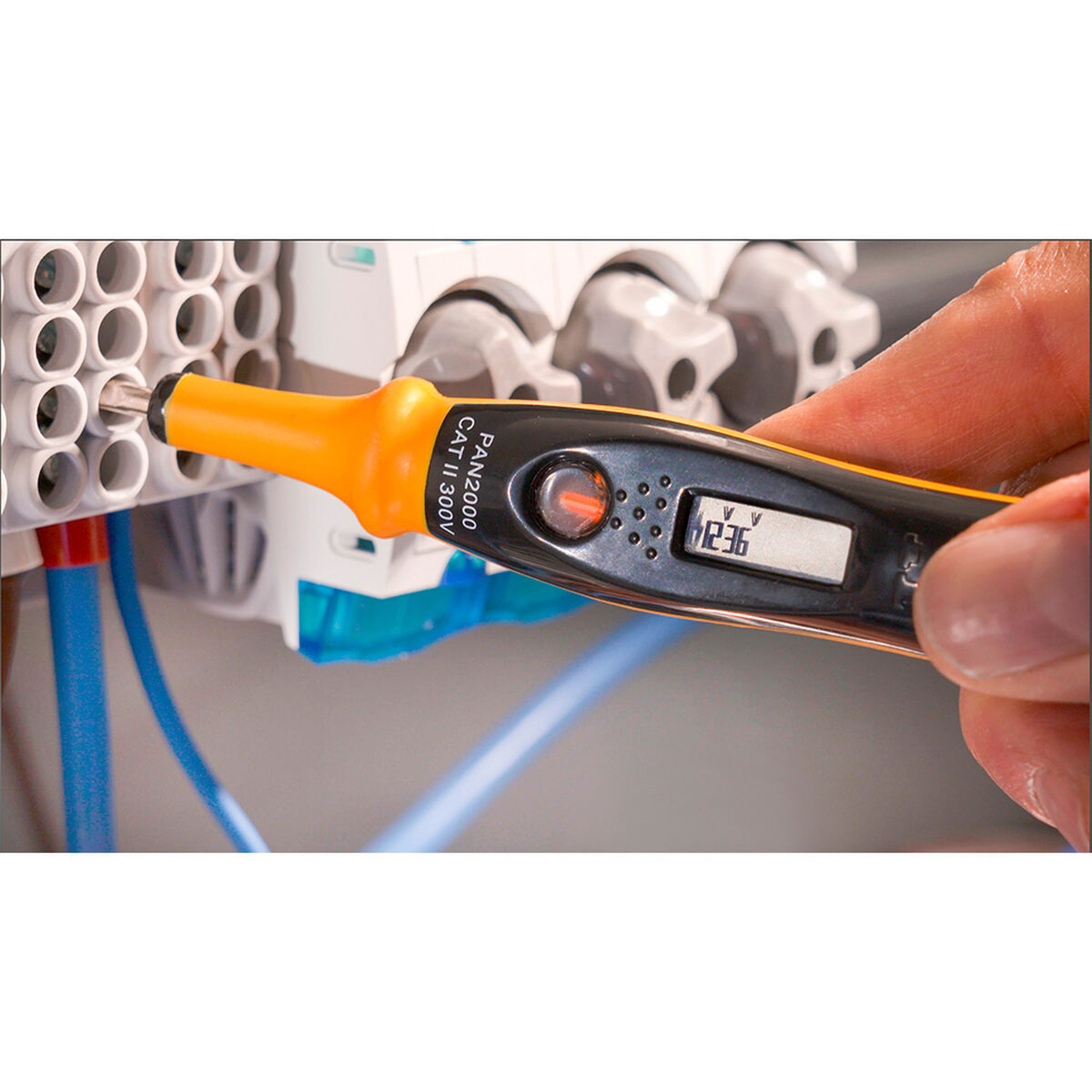 Probador de voltaje y continuidad Pancontrol