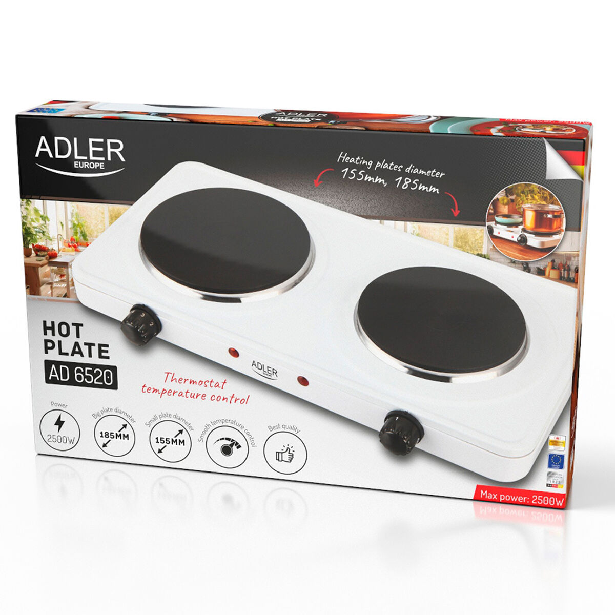 Hornillo Adler 2500 W