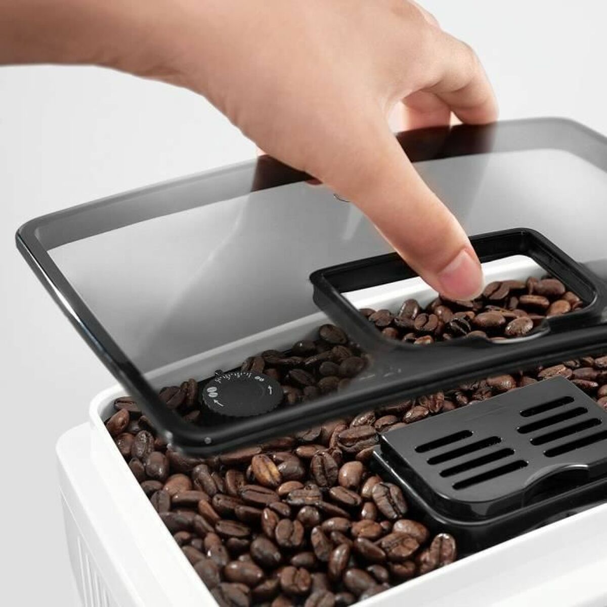 Cafetera Superautomática DeLonghi Magnifica S 1450 W Blanco