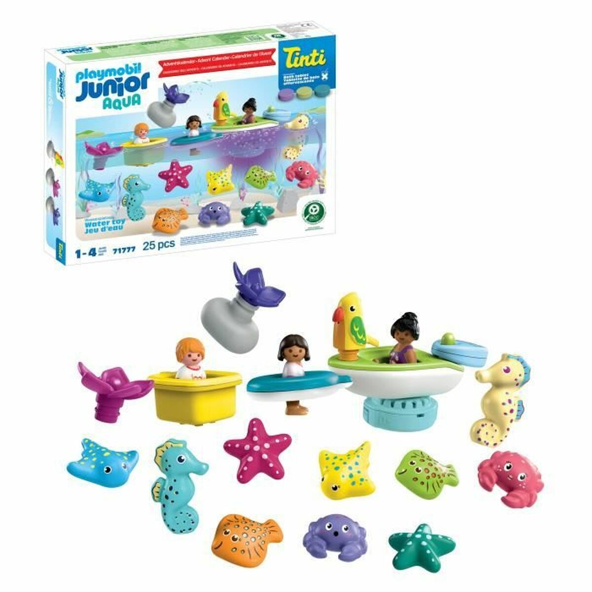 Playset Playmobil Junior Water 71777 25 Piezas