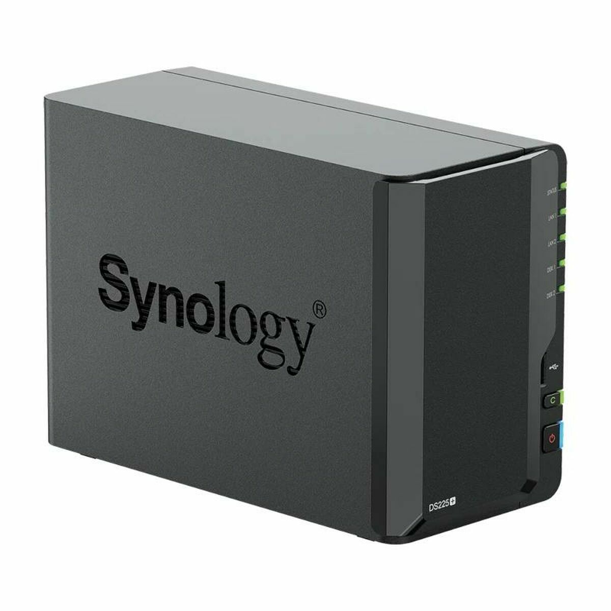 Almacenamiento en Red NAS Synology DS225+ Negro Intel Celeron J4125