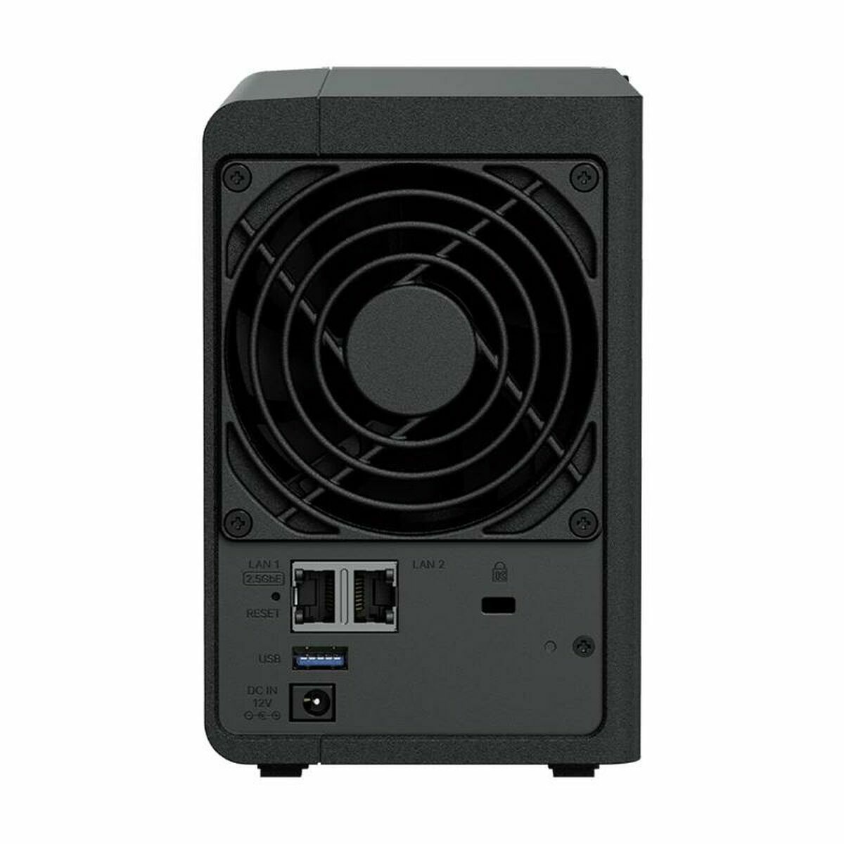 Almacenamiento en Red NAS Synology DS225+ Negro Intel Celeron J4125