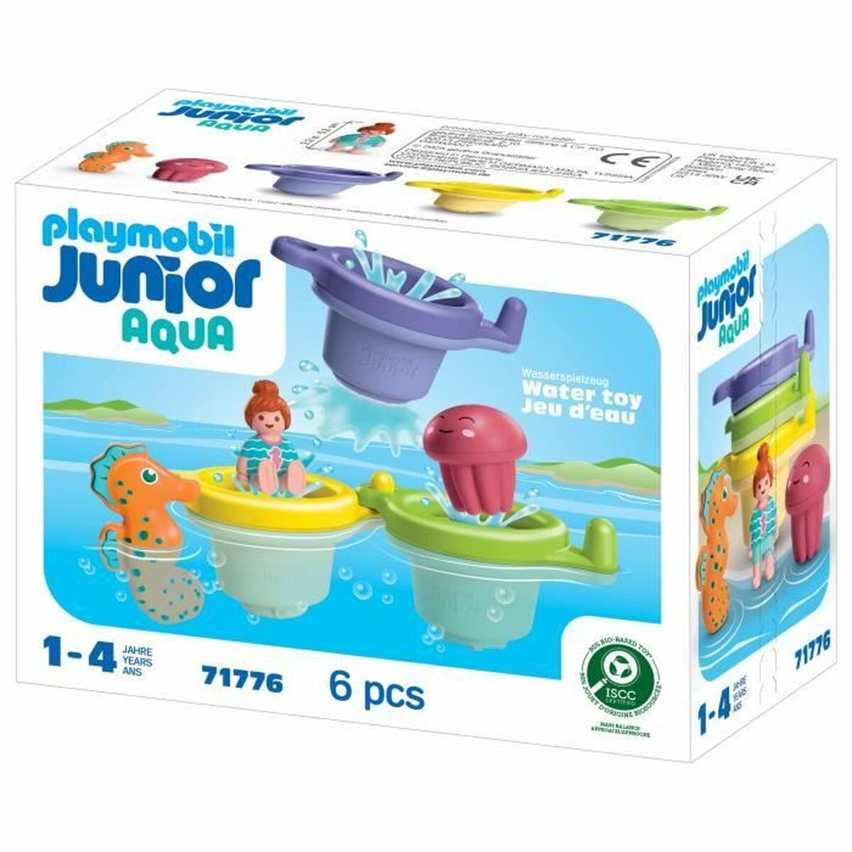 Playset Playmobil Junior Water 71776 6 Piezas