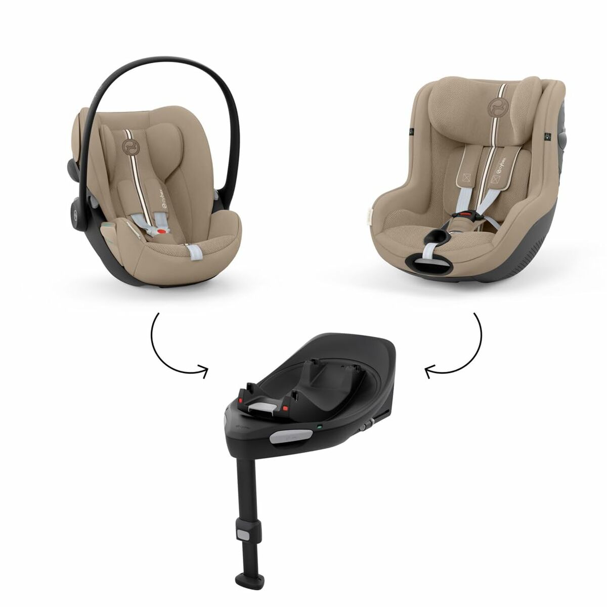 Silla para el Coche Cybex Cloud G i-Size Plus Beige 0+ (de 0 a 13 kilos) Infantil ECE R129/04
