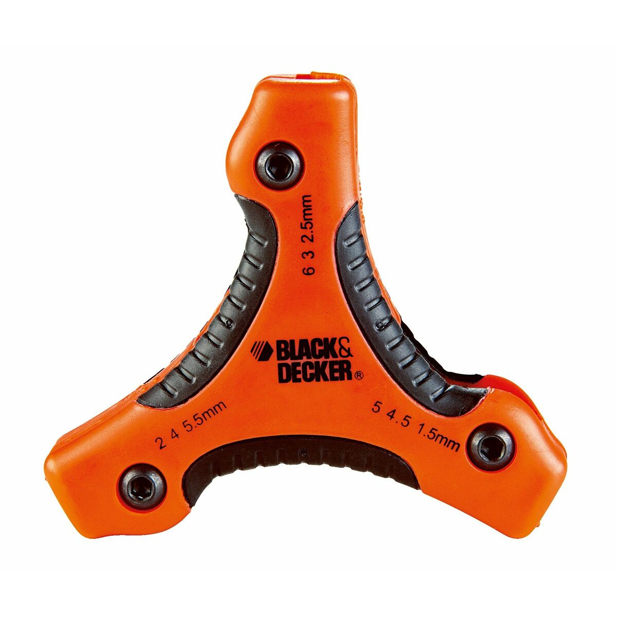 Llaves hexagonales plegables Black & Decker bdht0-71628 1,5-2-2,5-3-4-4,5-5-5,5-6 mm
