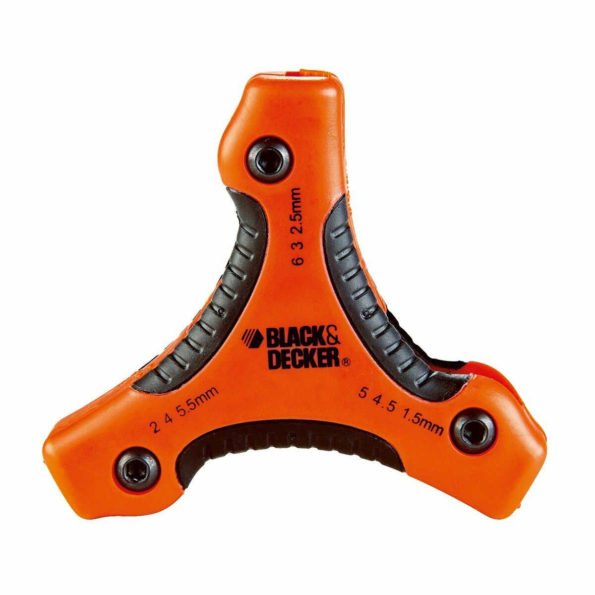 Llaves hexagonales plegables Black & Decker bdht0-71628 1,5-2-2,5-3-4-4,5-5-5,5-6 mm
