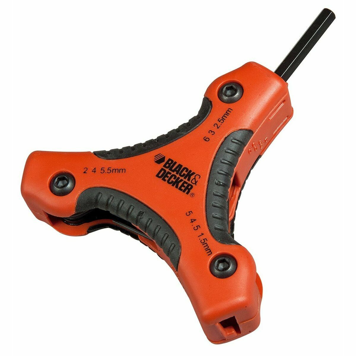 Llaves hexagonales plegables Black & Decker bdht0-71628 1,5-2-2,5-3-4-4,5-5-5,5-6 mm