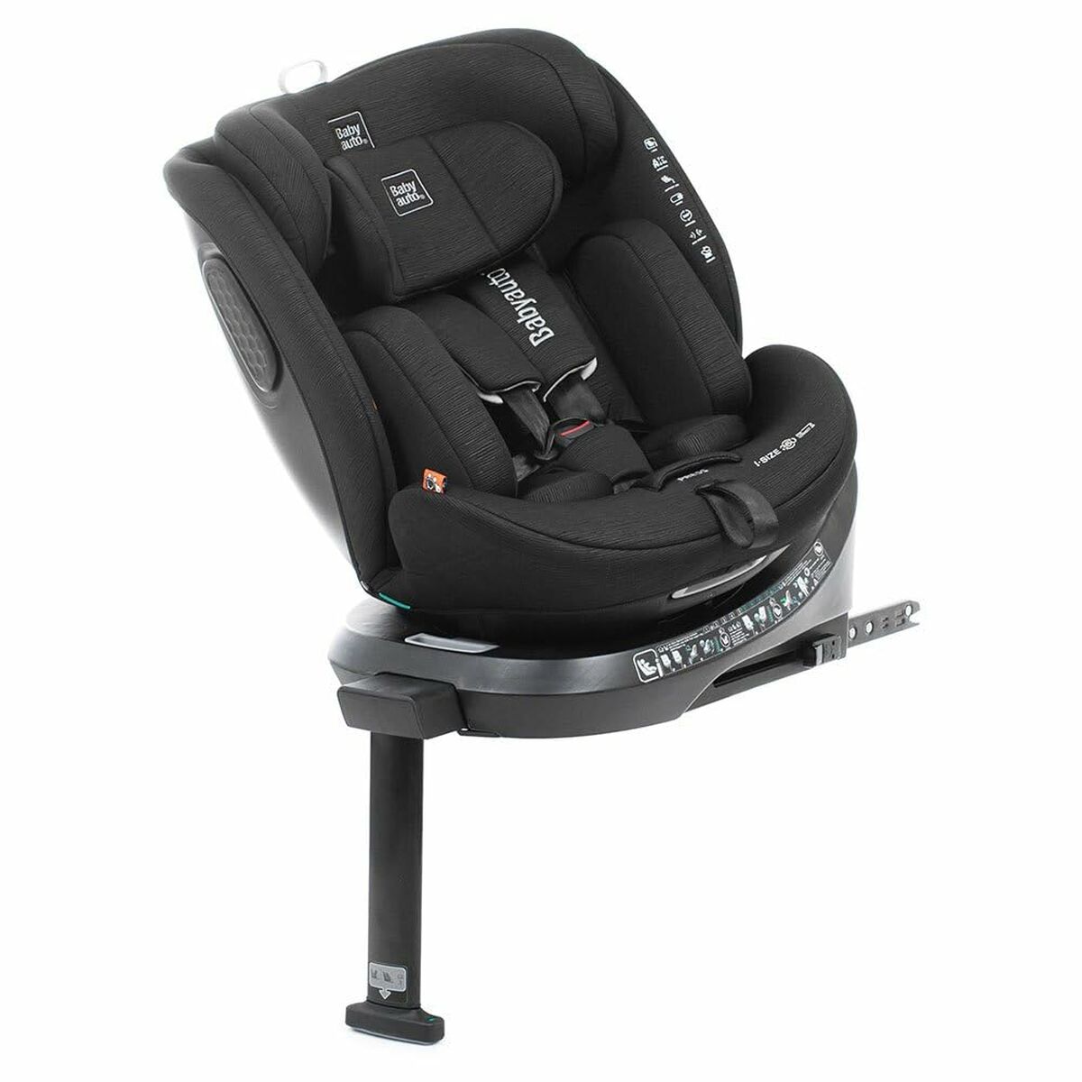 Silla para el Coche Babyauto CORE Negro 0 (de 0 a 10 kilos) I (9 - 18 kg) II (15-25 kg) III (22 - 36 kg) Infantil ECE R129/04