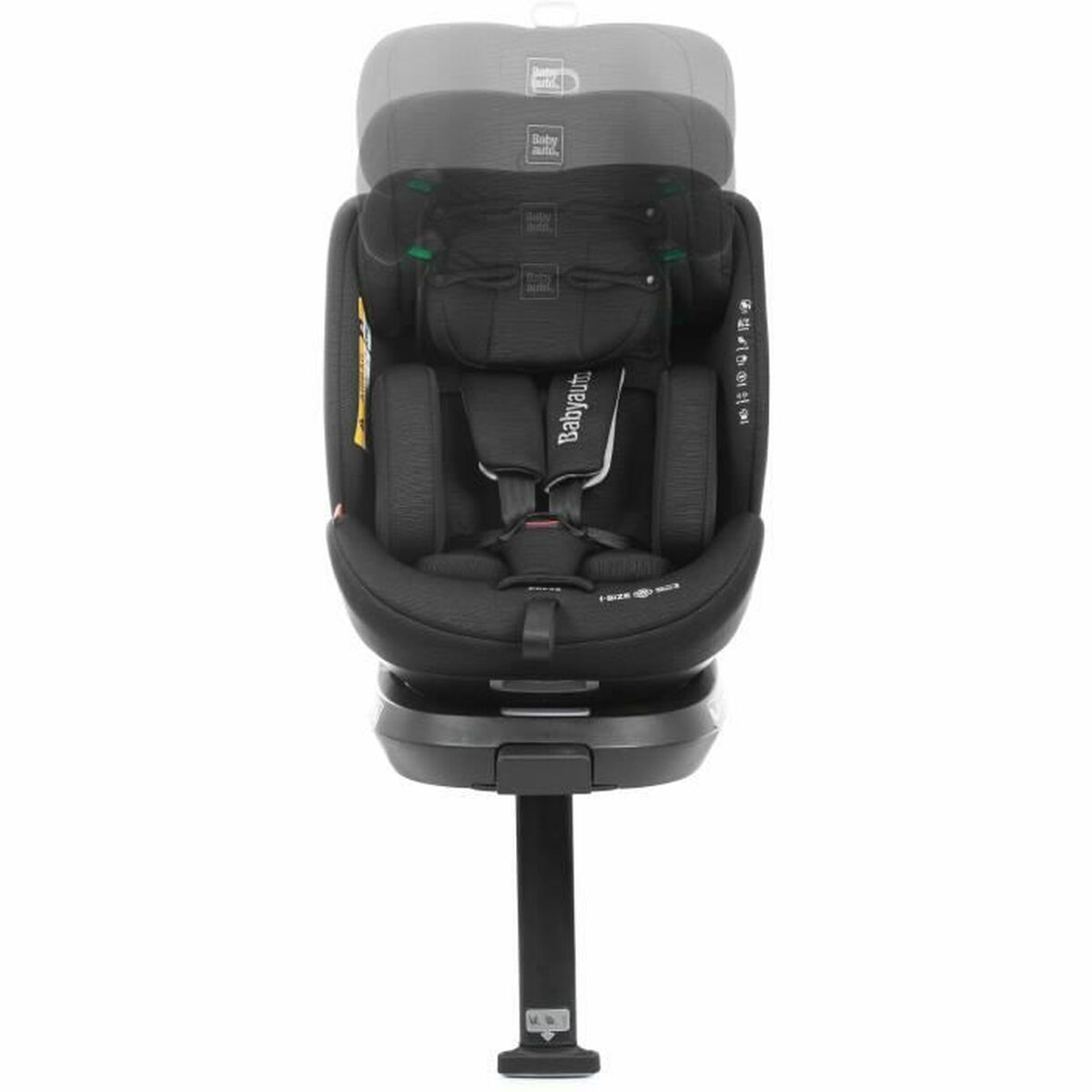 Silla para el Coche Babyauto CORE Negro 0 (de 0 a 10 kilos) I (9 - 18 kg) II (15-25 kg) III (22 - 36 kg) Infantil ECE R129/04