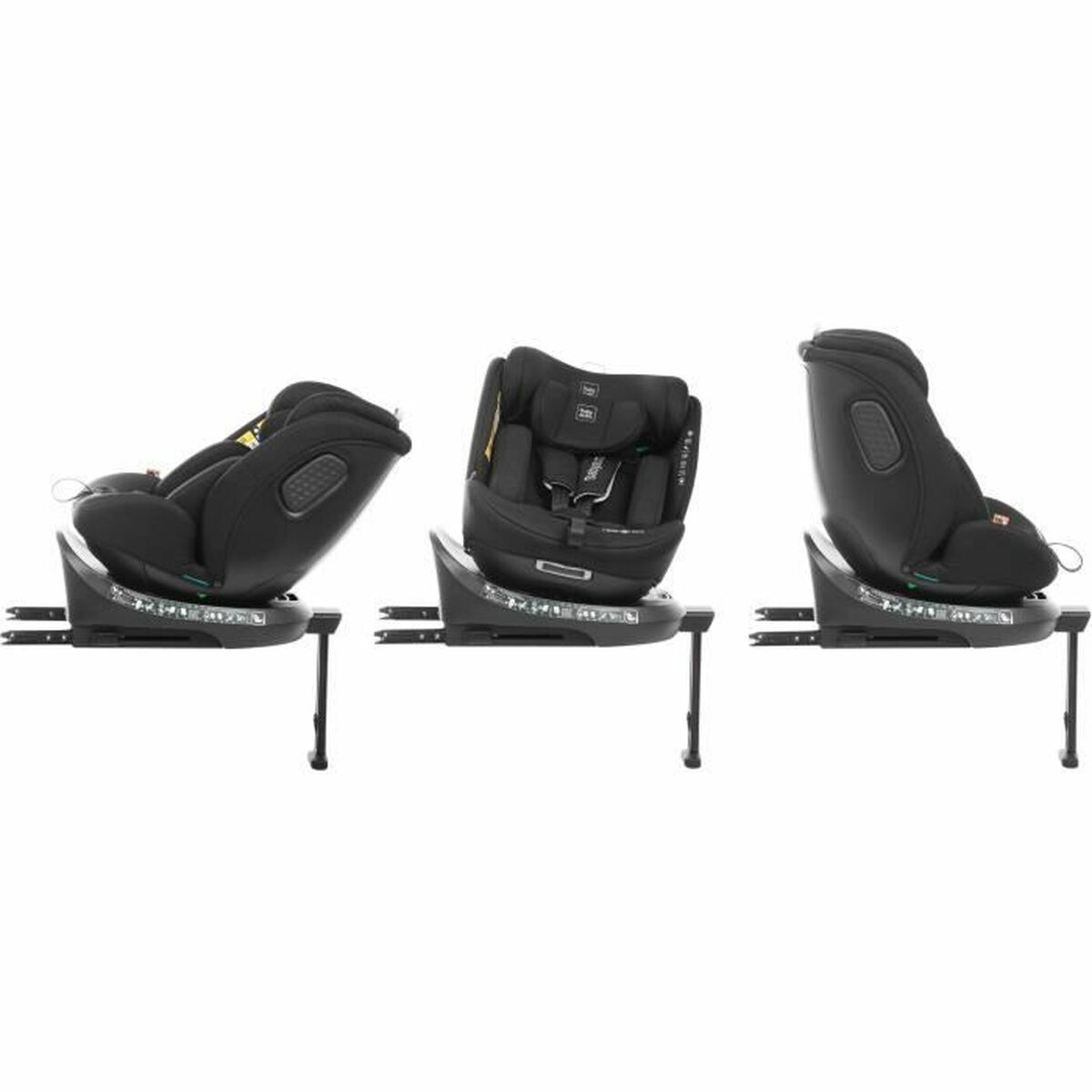 Silla para el Coche Babyauto CORE Negro 0 (de 0 a 10 kilos) I (9 - 18 kg) II (15-25 kg) III (22 - 36 kg) Infantil ECE R129/04