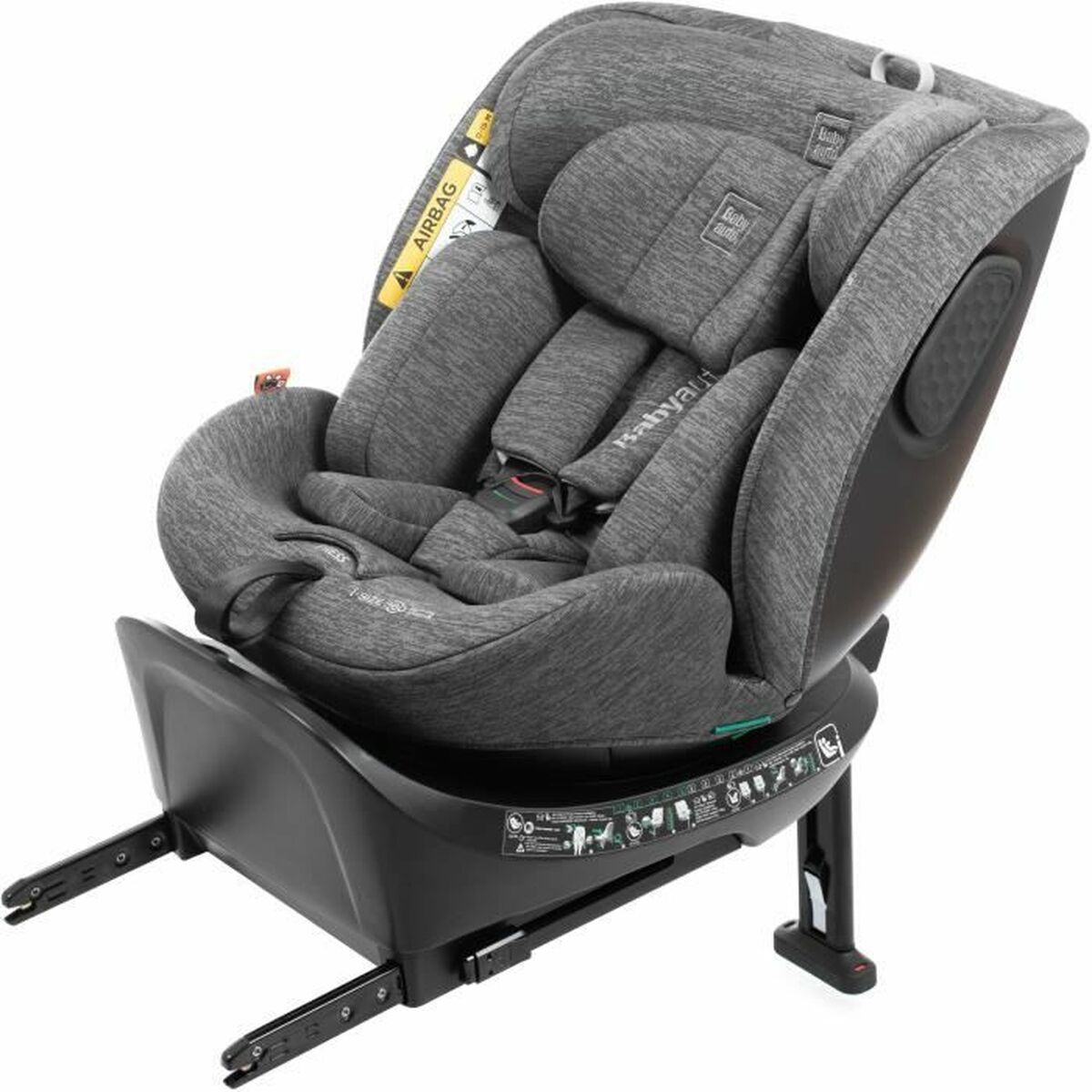 Silla para el Coche Babyauto CORE Gris 0 (de 0 a 10 kilos) I (9 - 18 kg) II (15-25 kg) III (22 - 36 kg) Infantil ECE R129/04