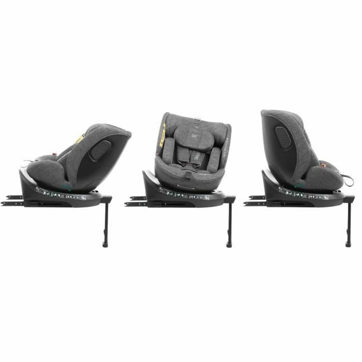 Silla para el Coche Babyauto CORE Gris 0 (de 0 a 10 kilos) I (9 - 18 kg) II (15-25 kg) III (22 - 36 kg) Infantil ECE R129/04