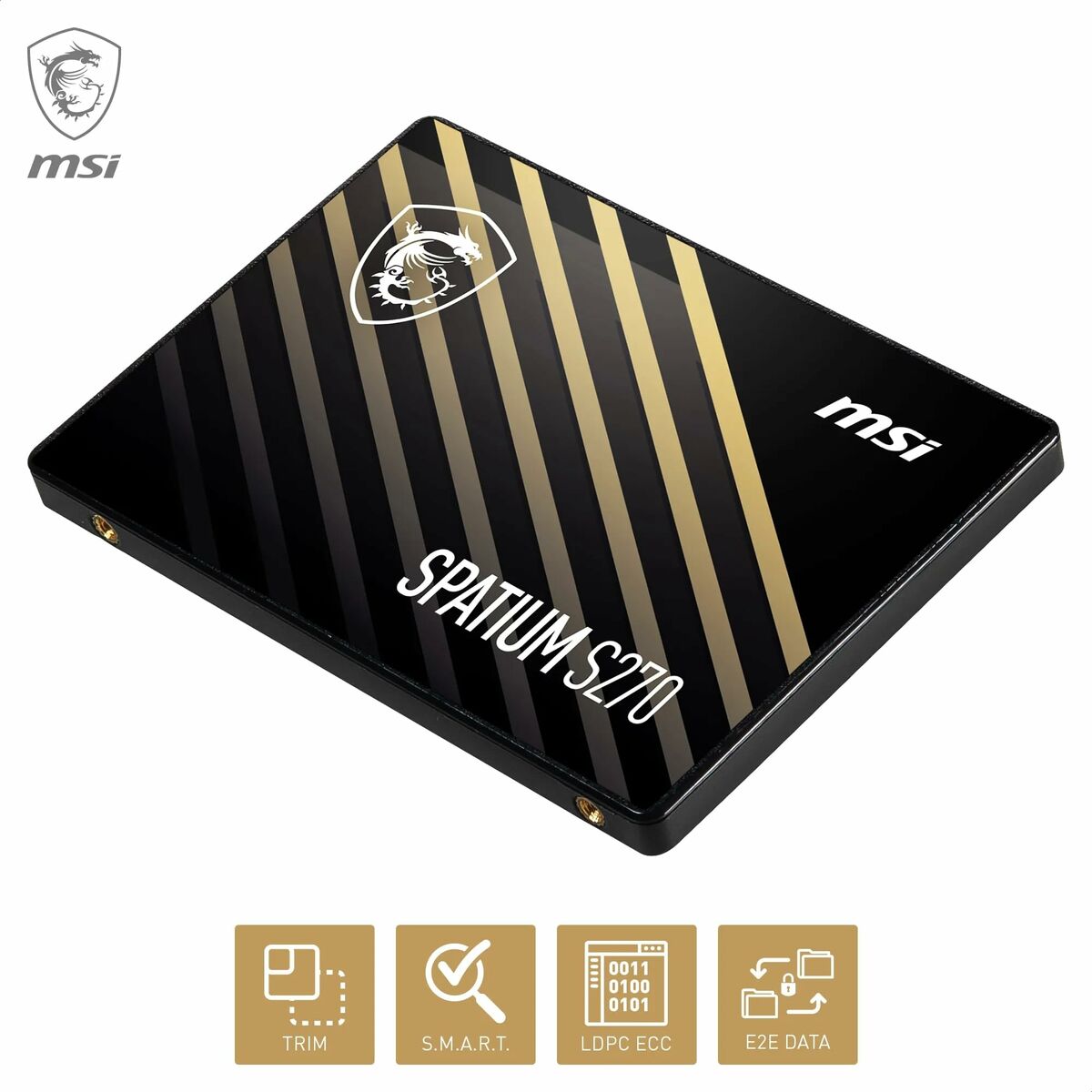 Disco Duro MSI SPATIUM S270 240 GB SSD