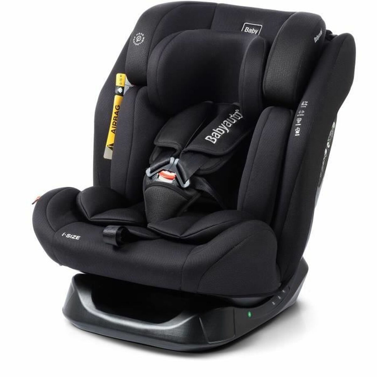 Silla para el Coche Babyauto LOLO IBELT Negro 0 (de 0 a 10 kilos) I (9 - 18 kg) II (15-25 kg) III (22 - 36 kg) Infantil ECE R129