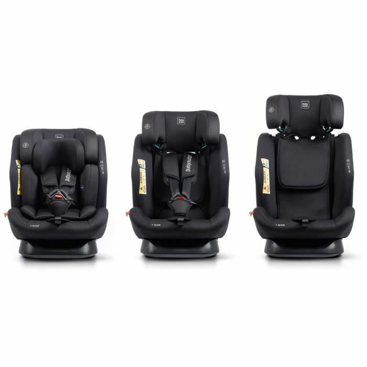 Silla para el Coche Babyauto LOLO IBELT Negro 0 (de 0 a 10 kilos) I (9 - 18 kg) II (15-25 kg) III (22 - 36 kg) Infantil ECE R129