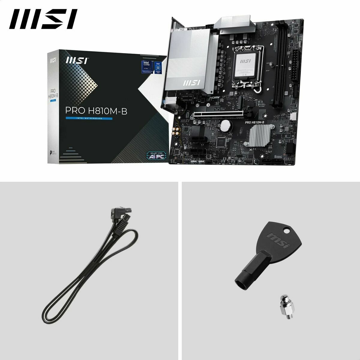 Placa Base MSI PRO H810M-B LGA 1851
