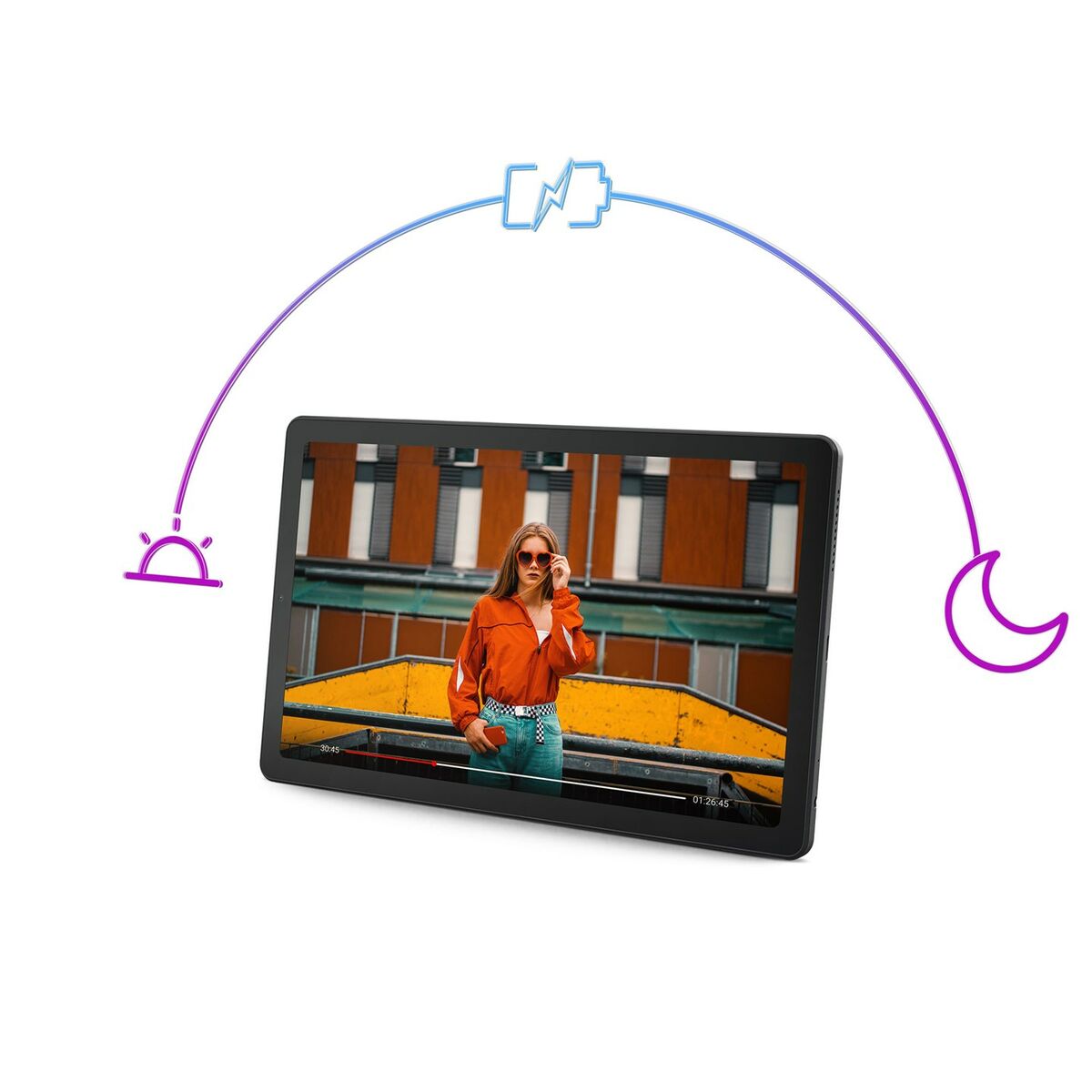 Tablet Lenovo ZAC30180SE 9" MediaTek Helio G80 8 GB RAM 4 GB RAM 64 GB Negro Gris