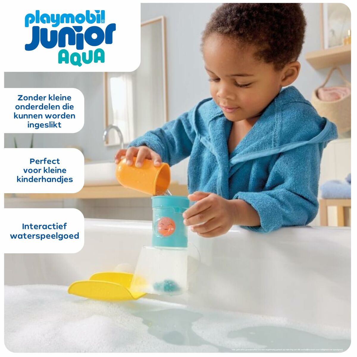 Playset Playmobil Junior Water 71775 8 Piezas