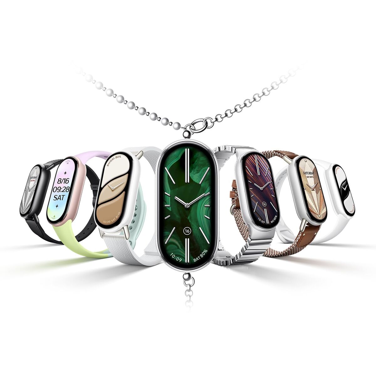 Pulsera de Actividad Xiaomi BHR07PSGL Gris Rosa Plateado