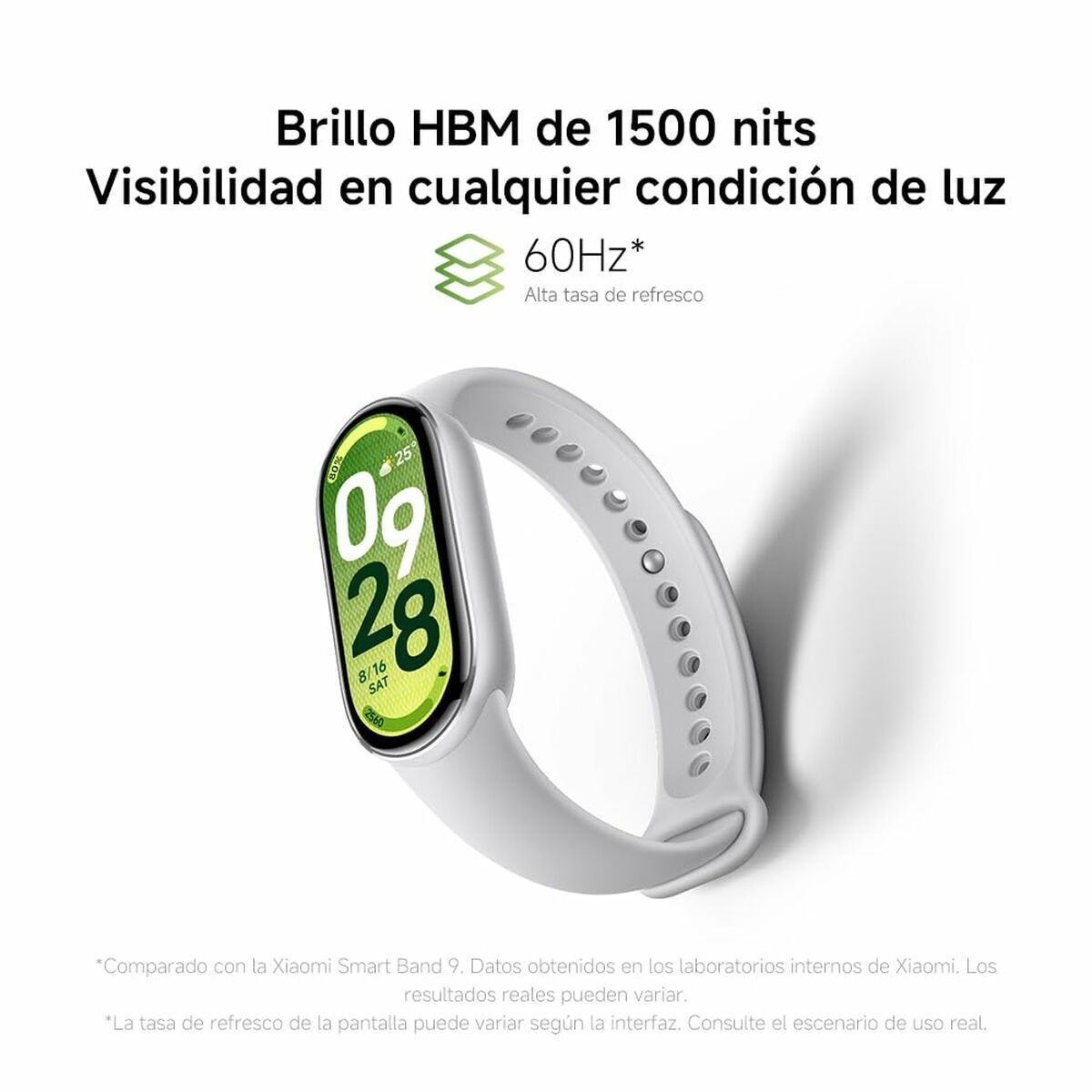 Pulsera de Actividad Xiaomi BHR07PSGL Gris Rosa Plateado