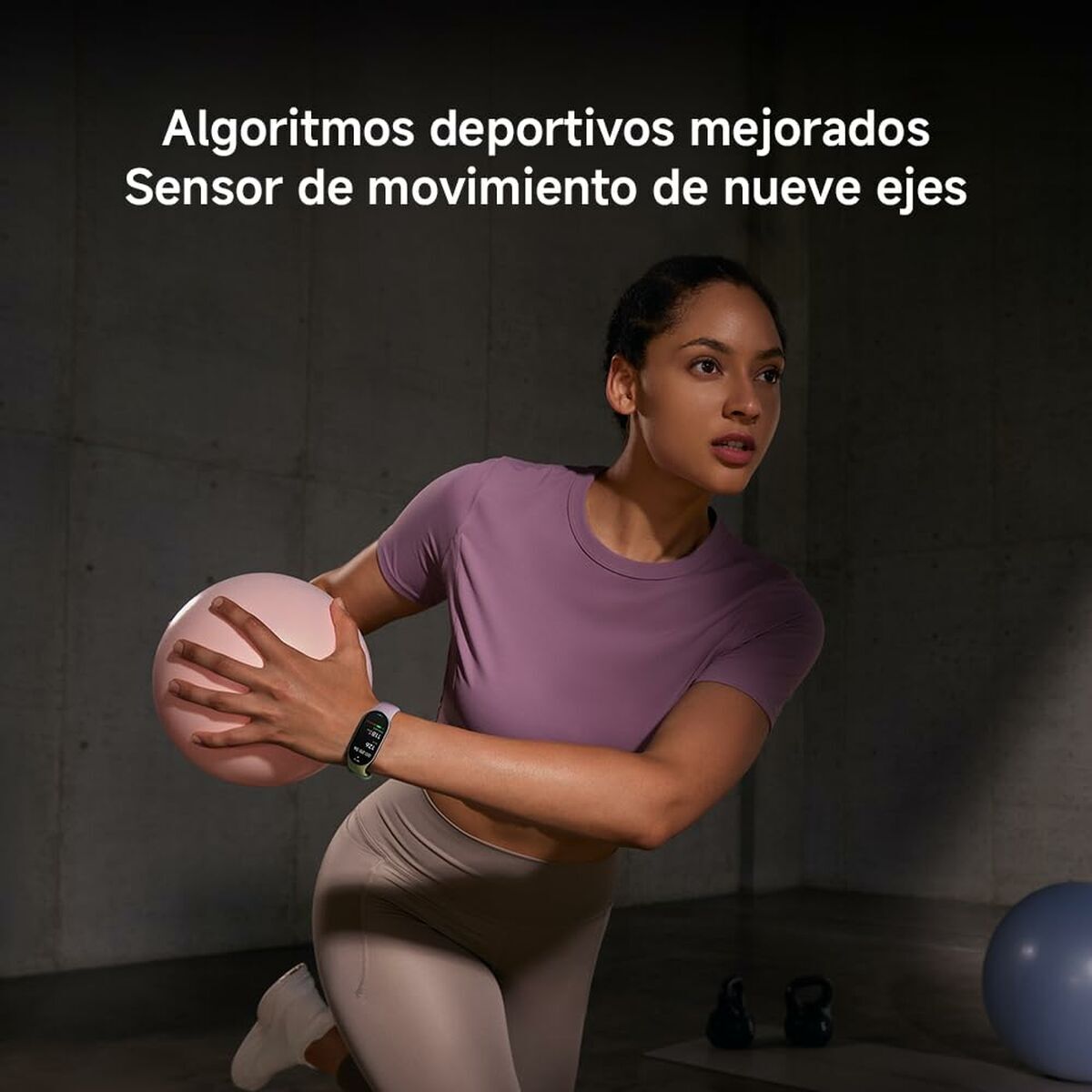 Pulsera de Actividad Xiaomi BHR07PSGL Gris Rosa Plateado