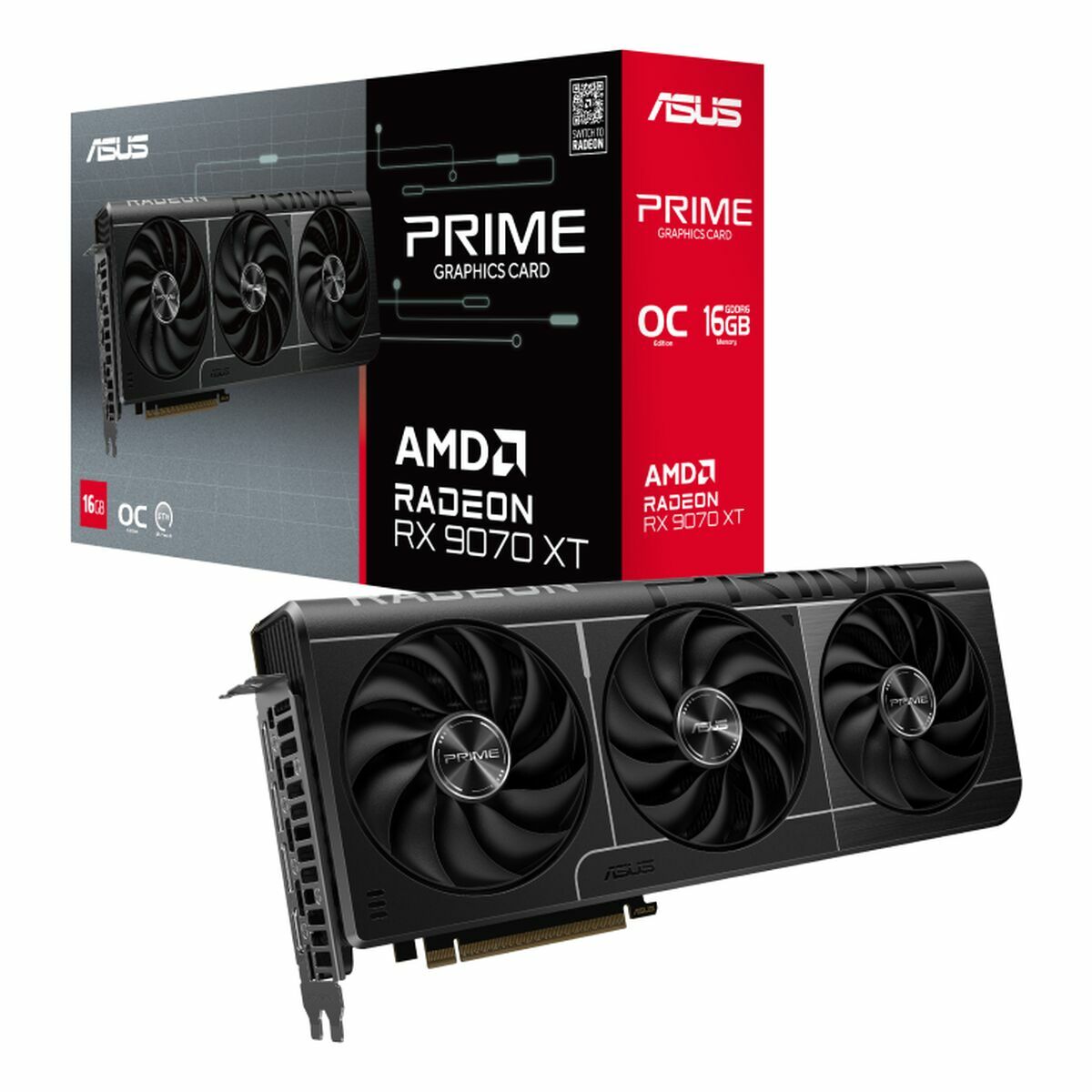 Tarjeta Gráfica Asus 90YV0L71-M0NA00 radeon rx 9070 xt 16 GB GDDR6