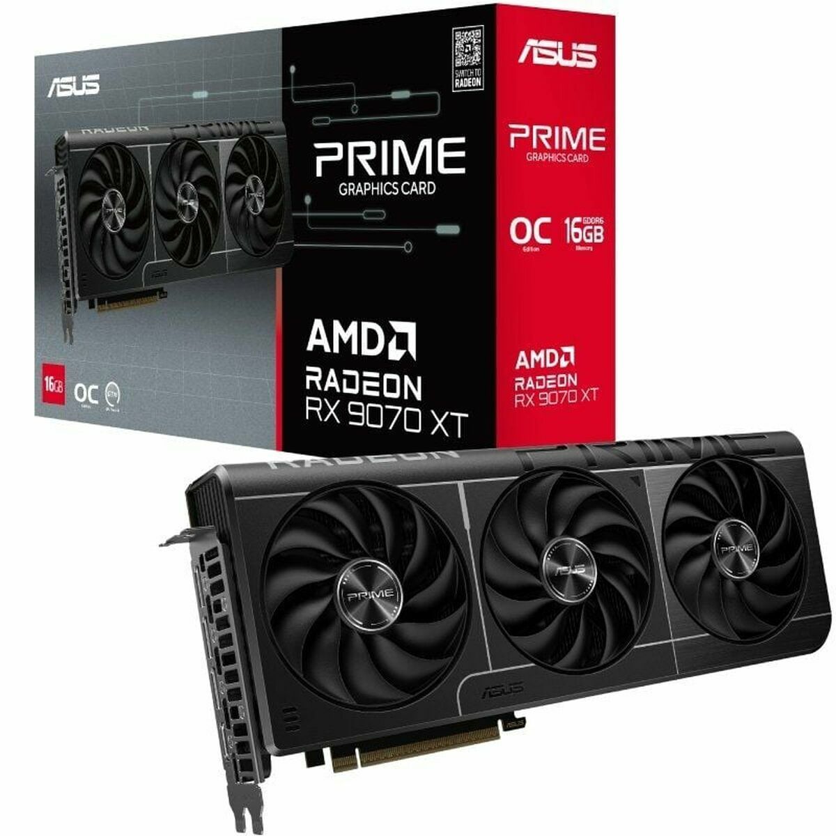 Tarjeta Gráfica Asus 90YV0L71-M0NA00 radeon rx 9070 xt 16 GB GDDR6