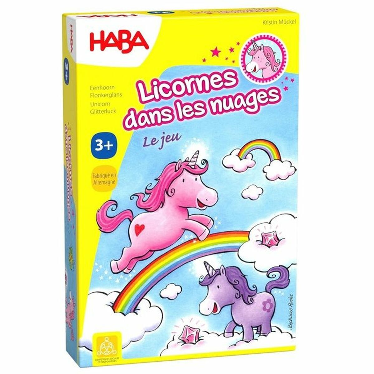 Juego de Mesa HABA Unicorns in the clouds