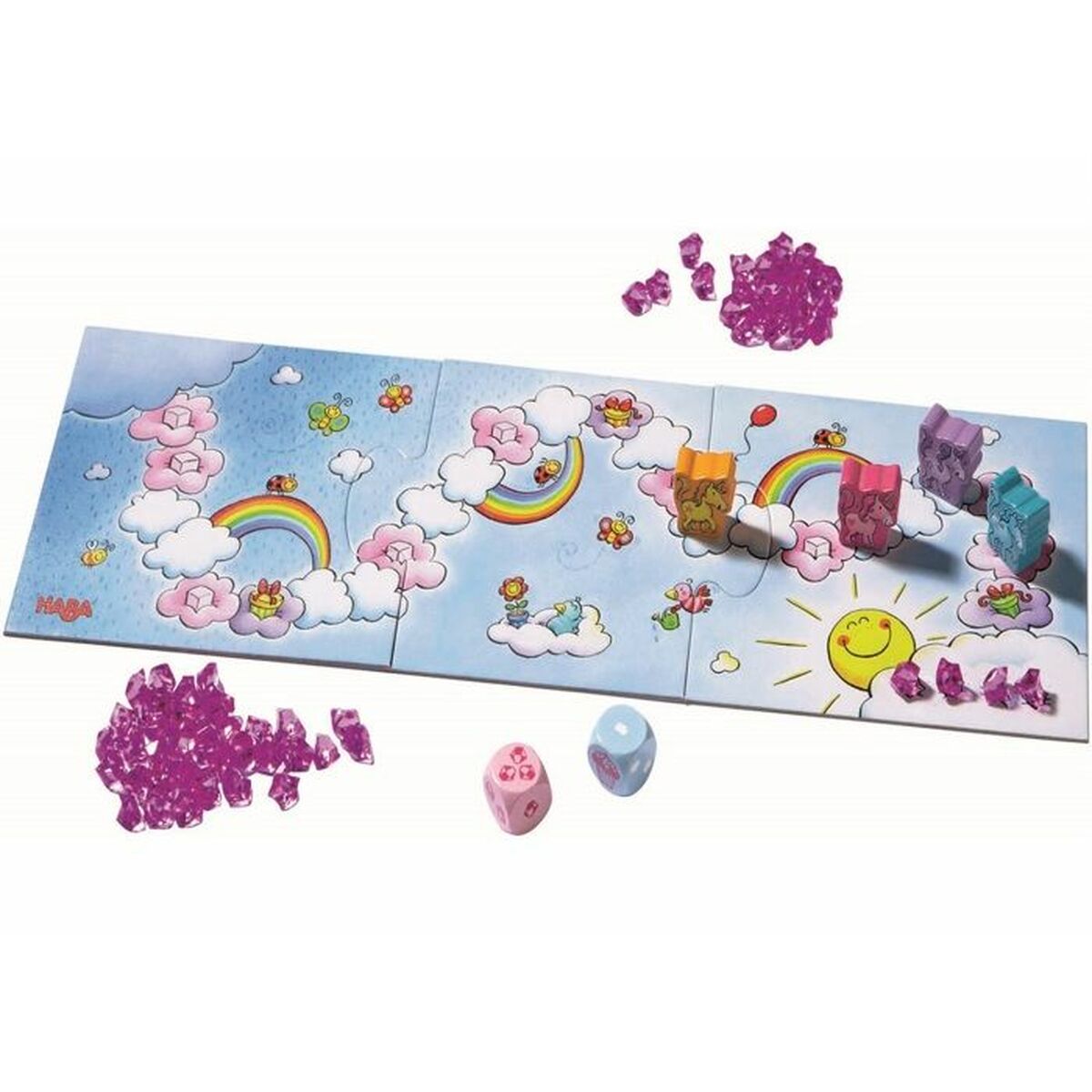 Juego de Mesa HABA Unicorns in the clouds