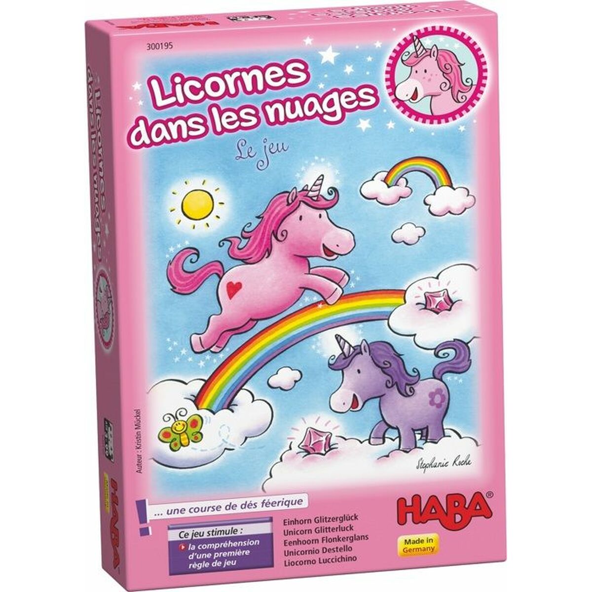 Juego de Mesa HABA Unicorns in the clouds