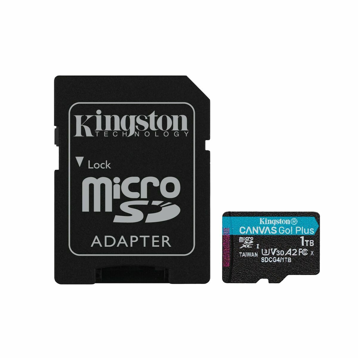 Tarjeta de Memoria Micro SD con Adaptador Kingston SDCG4/1TB