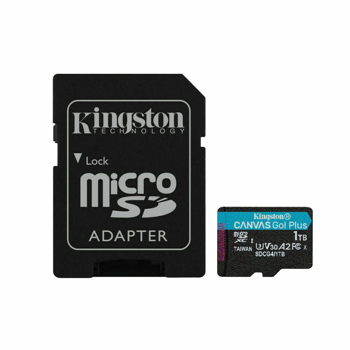 Tarjeta de Memoria Micro SD con Adaptador Kingston SDCG4/1TB