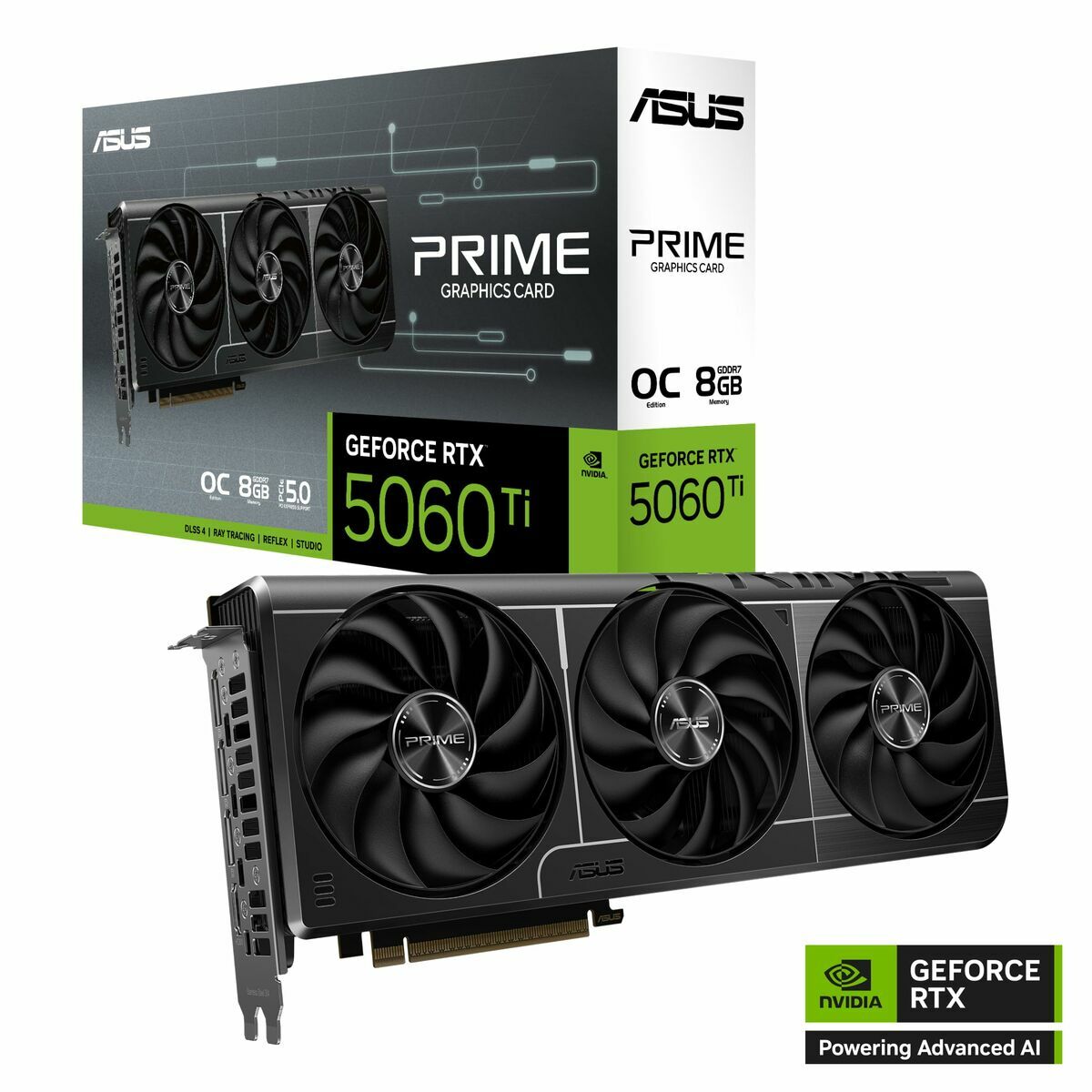 Tarjeta Gráfica Asus 90YV0MP0-M0NA00 geforce rtx 5060 ti 8 GB GDDR6 GDDR7