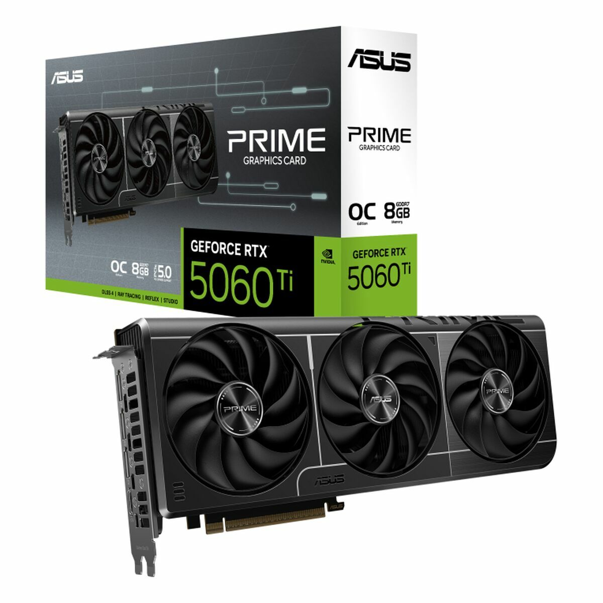 Tarjeta Gráfica Asus 90YV0MP0-M0NA00 geforce rtx 5060 ti 8 GB GDDR6 GDDR7