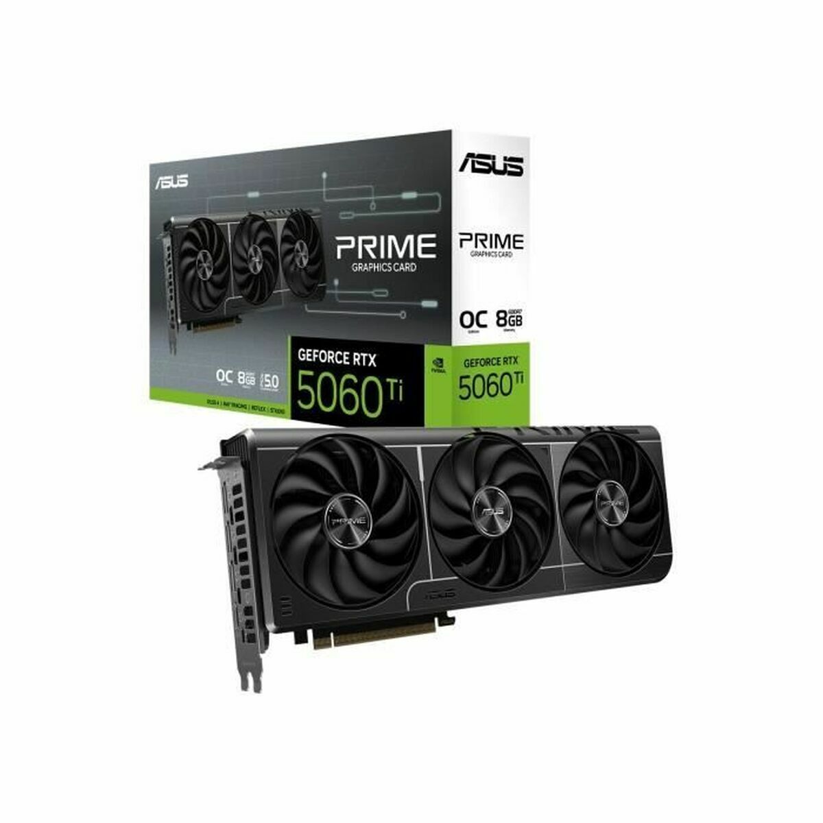 Tarjeta Gráfica Asus 90YV0MP0-M0NA00 geforce rtx 5060 ti 8 GB GDDR6 GDDR7