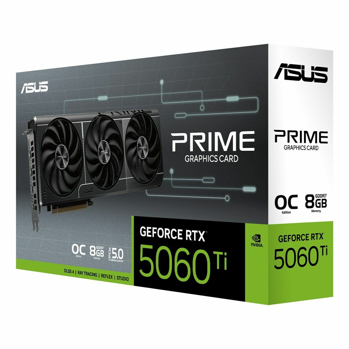 Tarjeta Gráfica Asus 90YV0MP0-M0NA00 geforce rtx 5060 ti 8 GB GDDR6 GDDR7