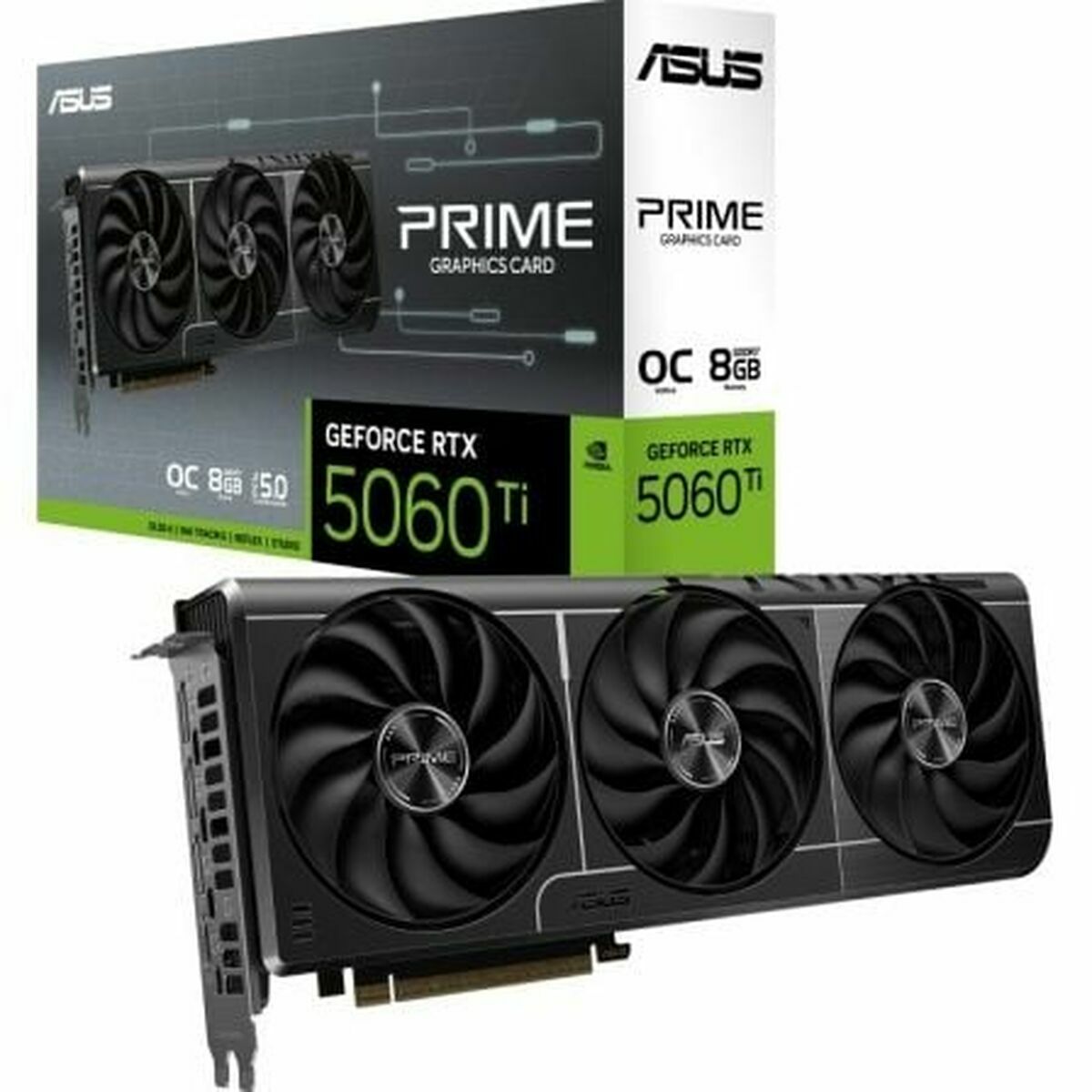 Tarjeta Gráfica Asus 90YV0MP0-M0NA00 geforce rtx 5060 ti 8 GB GDDR6 GDDR7